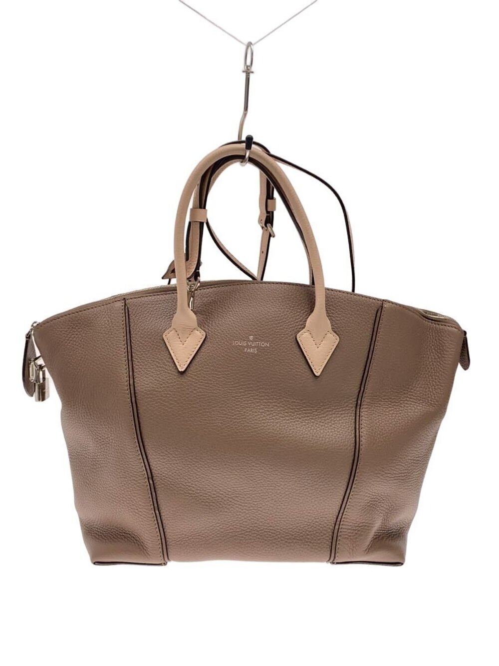 Louis Vuitton Lockit Parnassa Leather Beige Tan